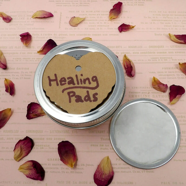 Homemade Witch Hazel Pads for Natural Skincare by Loving Essential Oils