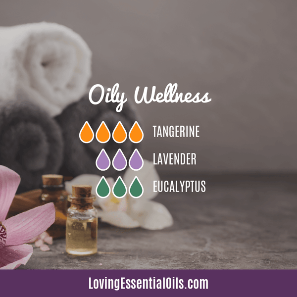 Lavender Diffuser Oil by Loving Essential Oils | Oily Wellness with tangerine, lavender and eucalyptus essential oil