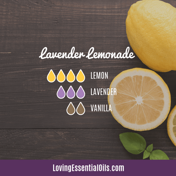 Lemon Diffuser Blend Lavender Lemonade by Loving Essential Oils - Lemon Essential Oil Spotlight