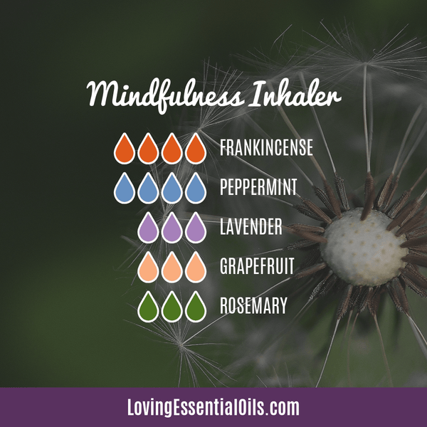 Mindfulness Essential Oil Inhaler Blend by Loving Essential Oils
