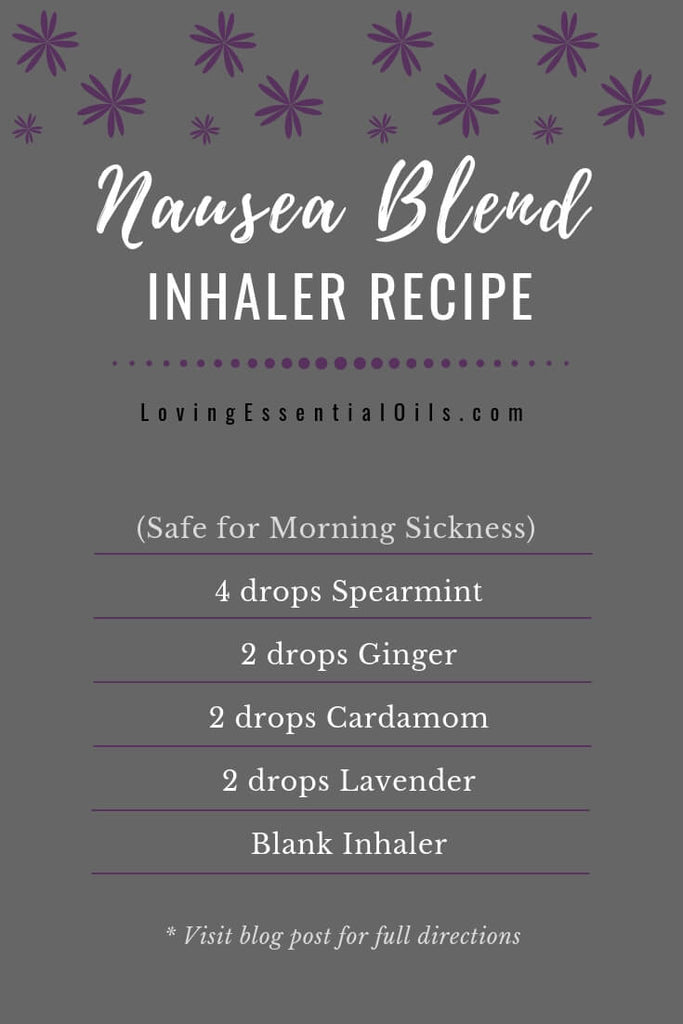 Essential Oil Blend for morning sickness
