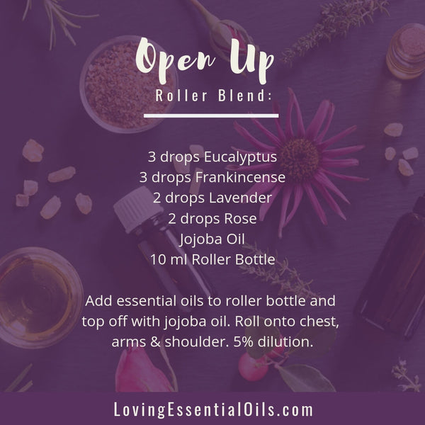 Using Essential Oils for Meditation - Open Up Roller Blend by Loving Essential Oils