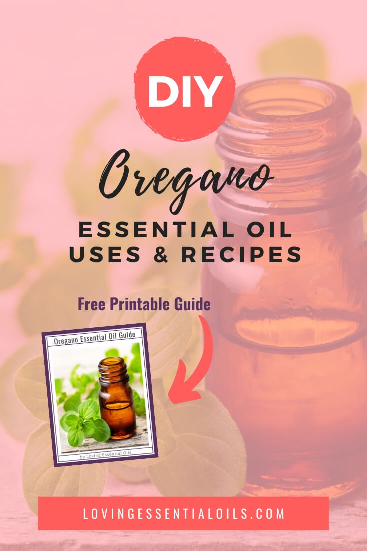 Oregano Essential Oil Guide - Free Printable by Loving Essential Oils | Learn the uses and benefits of Oregano Oil, plus get lots of DIY recipes and diffuser blends!