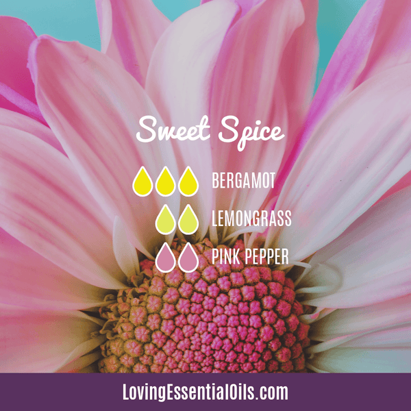 Pink Pepper Essential Oil Recipe - Sweet Spice with bergamot, lemongrass, and pink pepper essential oil