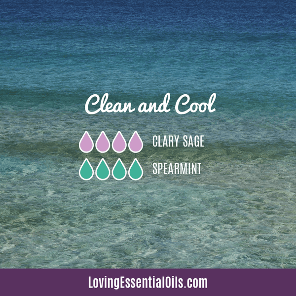 Spearmint Essential Oil Blend by Loving Essential Oils | Clean and Cool with spearmint and clary sage