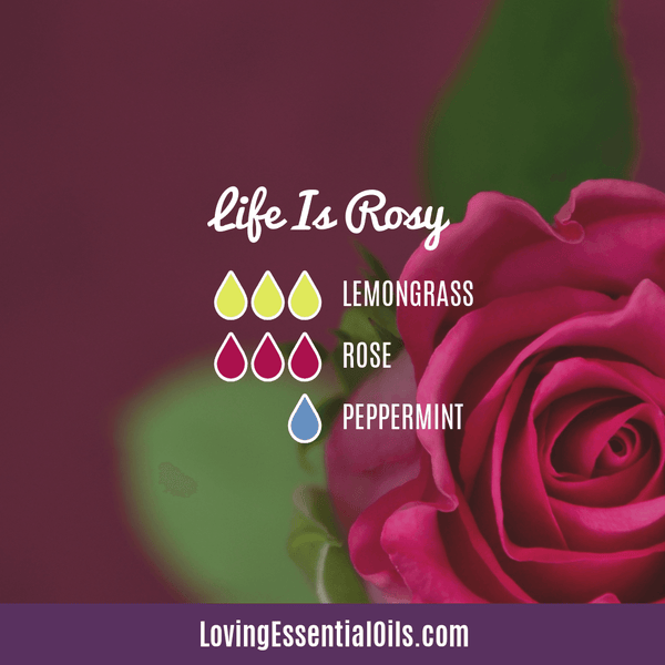 Strength Essential Oils - Life is Rosy Diffuser Blend by Loving Essential Oils