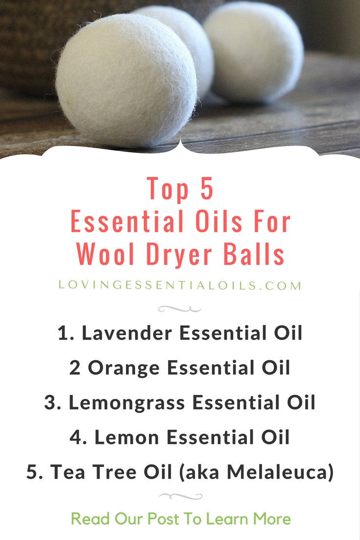 Can you put essential oils on dryer balls? Wool Dryer Balls for Laundry Room Freshness by Loving Essential Oils