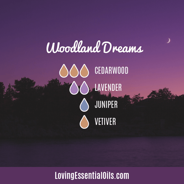 Vetiver Essential Oil Diffuser Recipe - Woodland Dreams - EO Spotlight by Loving Essential Oils