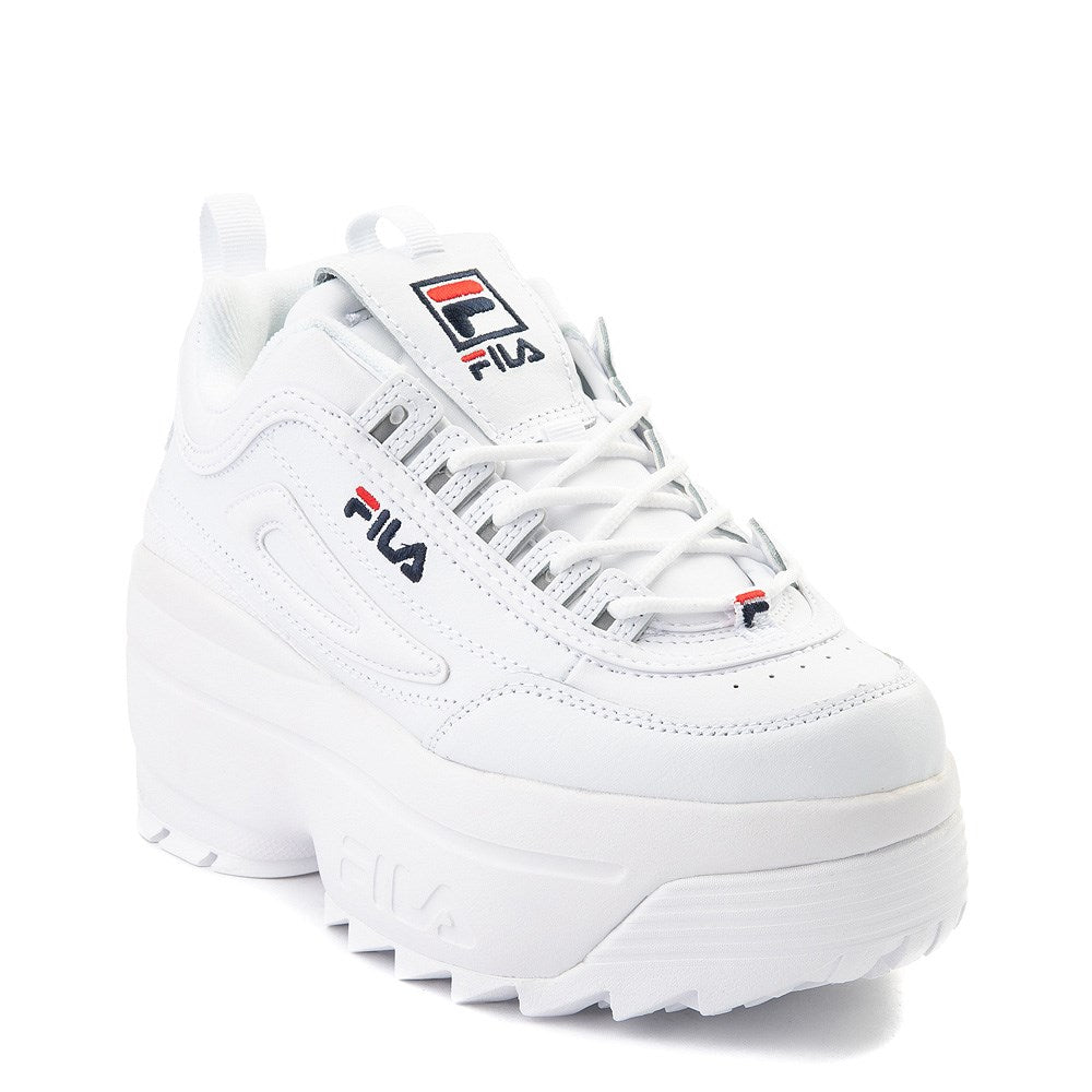 chunky white sneakers