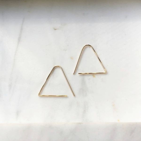 14K Gold Sunday Earrings