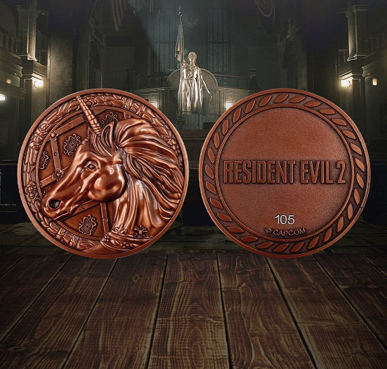 Resident Evil Unicorn Medallion Fanattik 9808