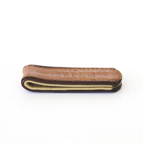boots and arrow_money clip_leather goods