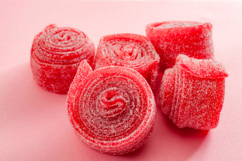 rolled belt candy