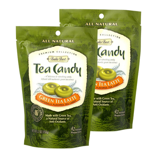 Bali's Best Green Tea Latte Candy - 2 pack