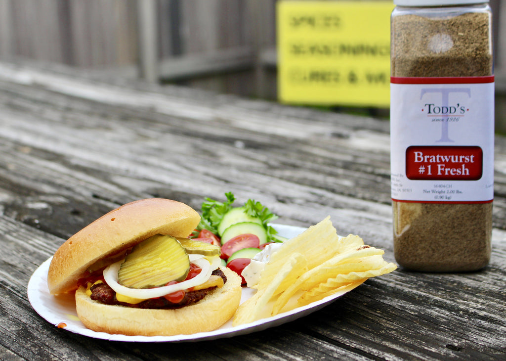 Making Brat Burgers Using Bratwurst #1 Fresh