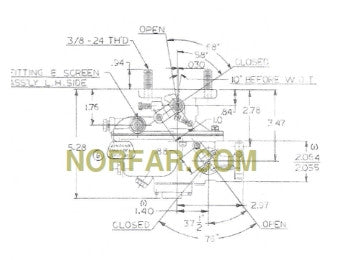 Ford 2000 Carburetor - NORFAR.COM