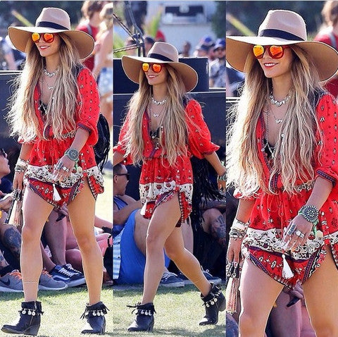 VanessaHudgens-Romper-Coachella