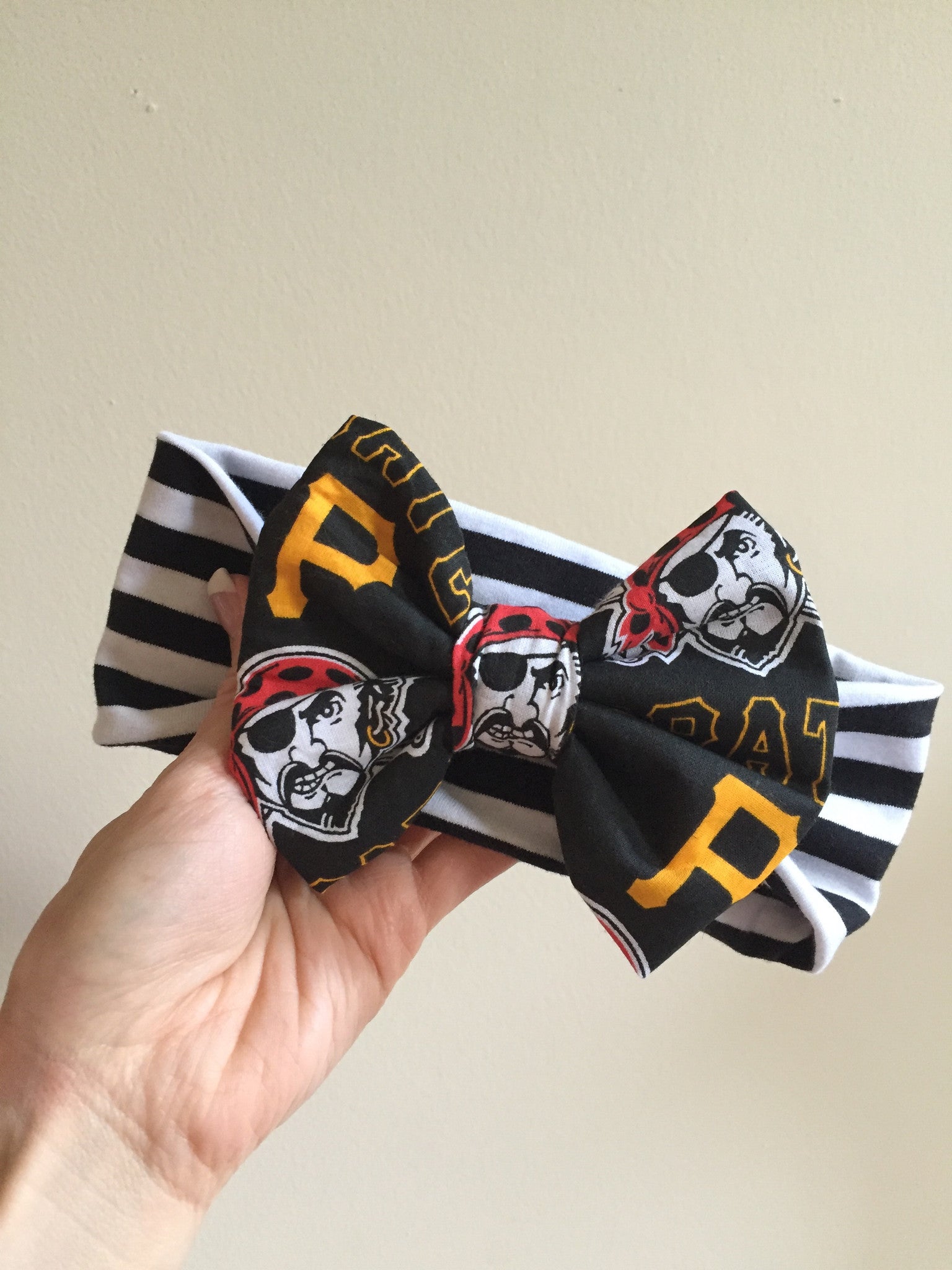 PITTSBURGH PIRATES MLB Classic Bow Headband