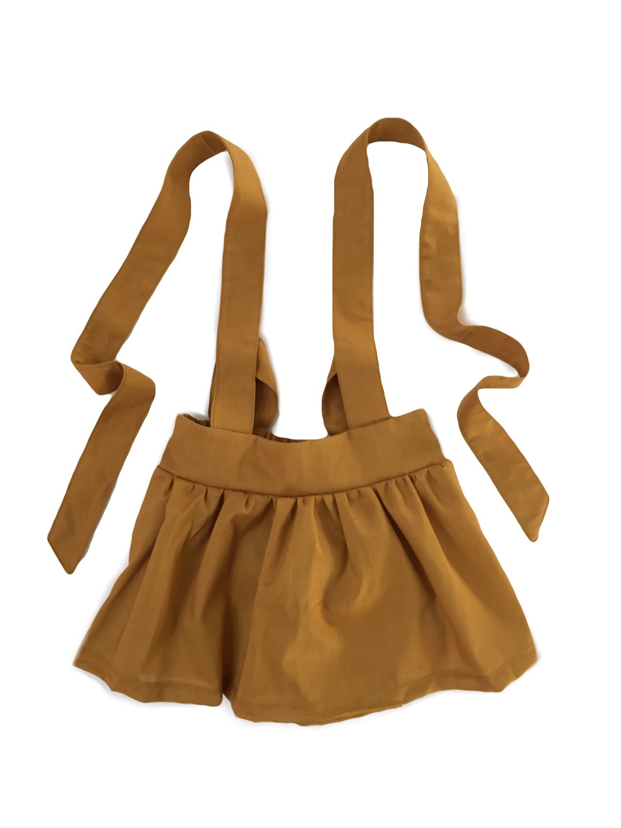 MUSTARD Suspender Skirt