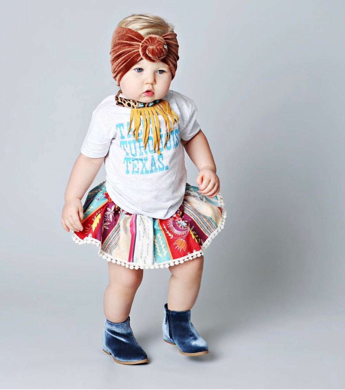 AUGUST Boho Skirted Bloomer