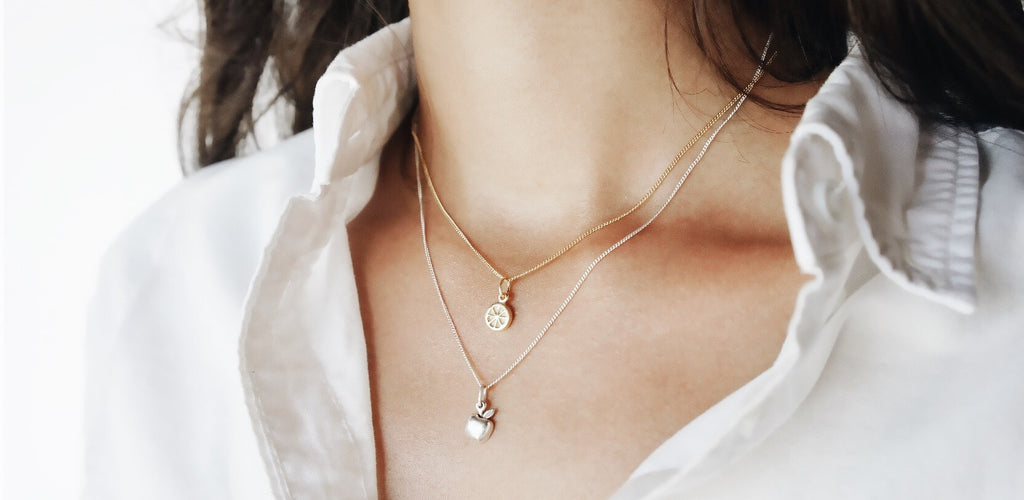 La Luna Rose Mothers Day Gift Guide - Apple of My Eye Charm Necklace