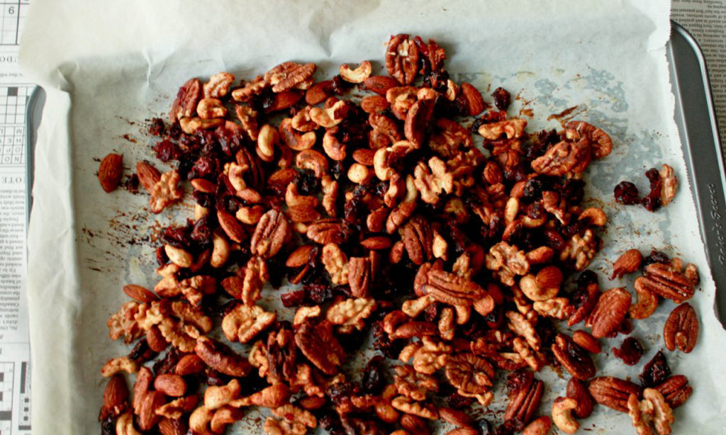 Candied Paleo Nut recipe for Christmas Gift Idea