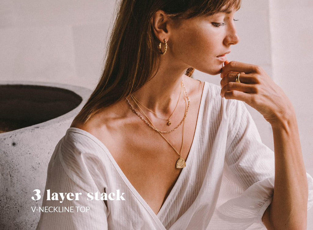 The Ultimate guide to Necklace Layering  Learn to Stack - Luna & Rose  Jewellery