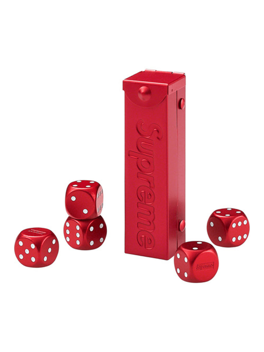 Supreme Aluminum Dice Set Red (SS21) | Prior Store