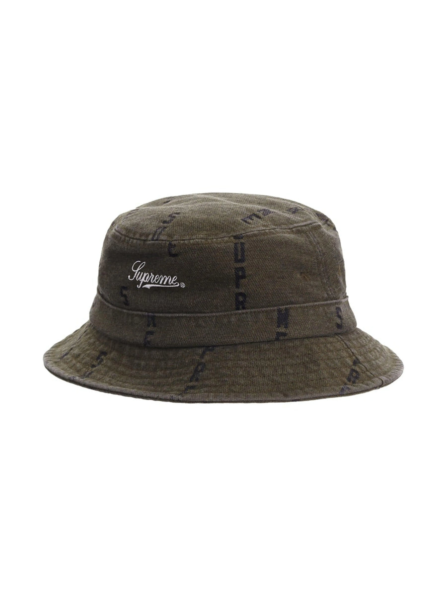 ディスカウント Logo Stripe Jacquard Denim Crusher Hat kids-nurie.com