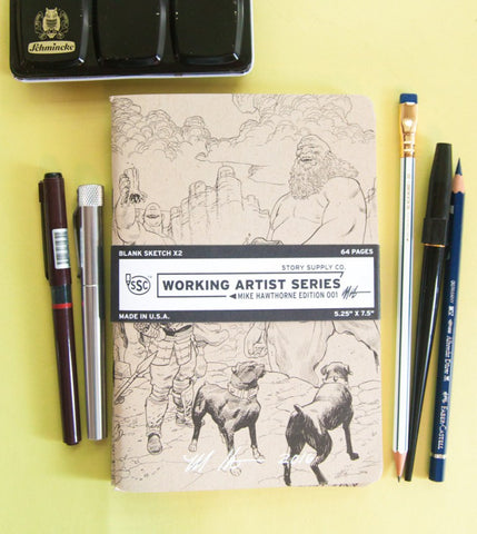Working Artist Series sketchbook