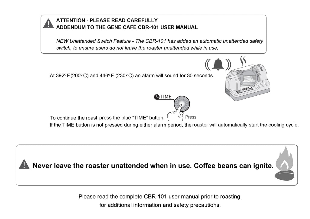 CBR-101 Unattended Switch Instructions