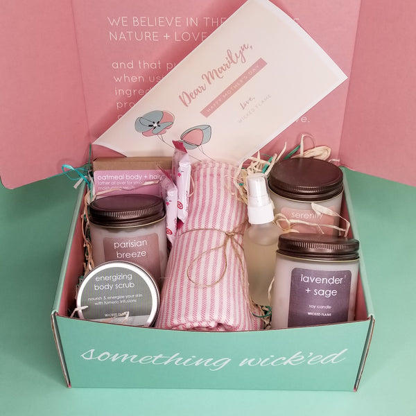 candle subscription box (may) | spa subscription box | wicked flame