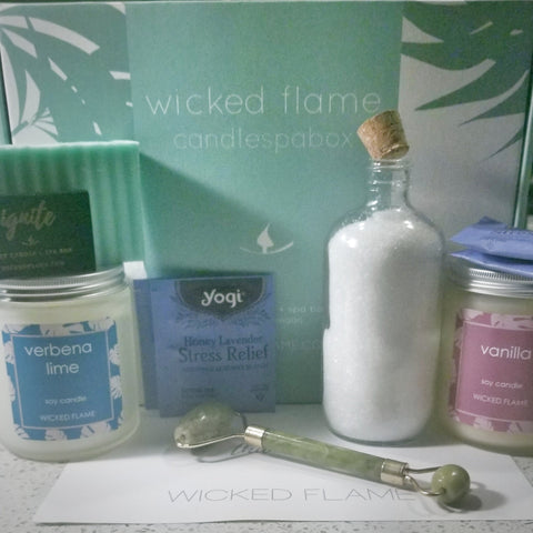 candle + spa box by wicked flame 