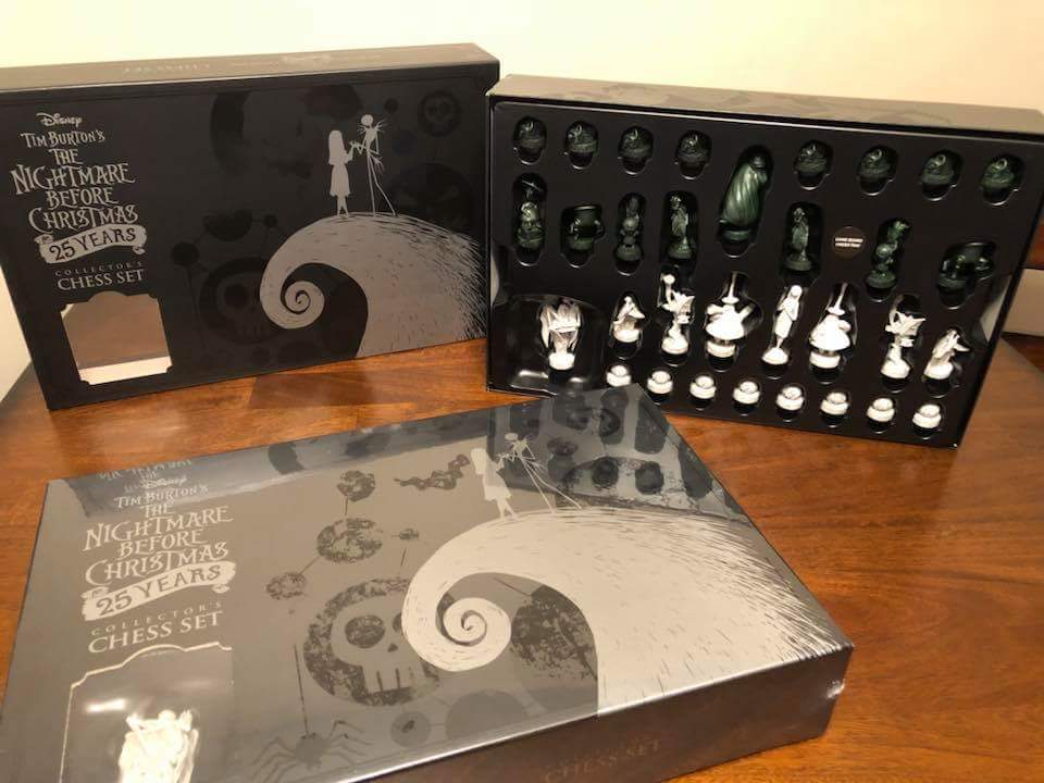 Nightmare Before Christmas 25th Anniversary Chess Set Coolstuff