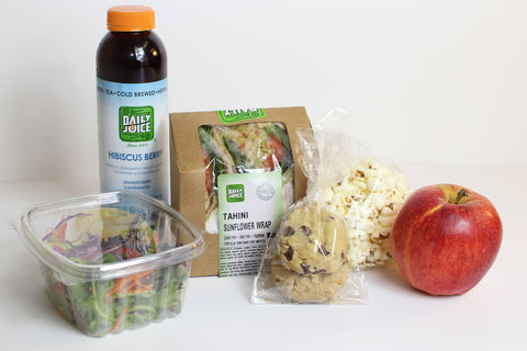 Wrap & Seasonal Salad Lunch Box