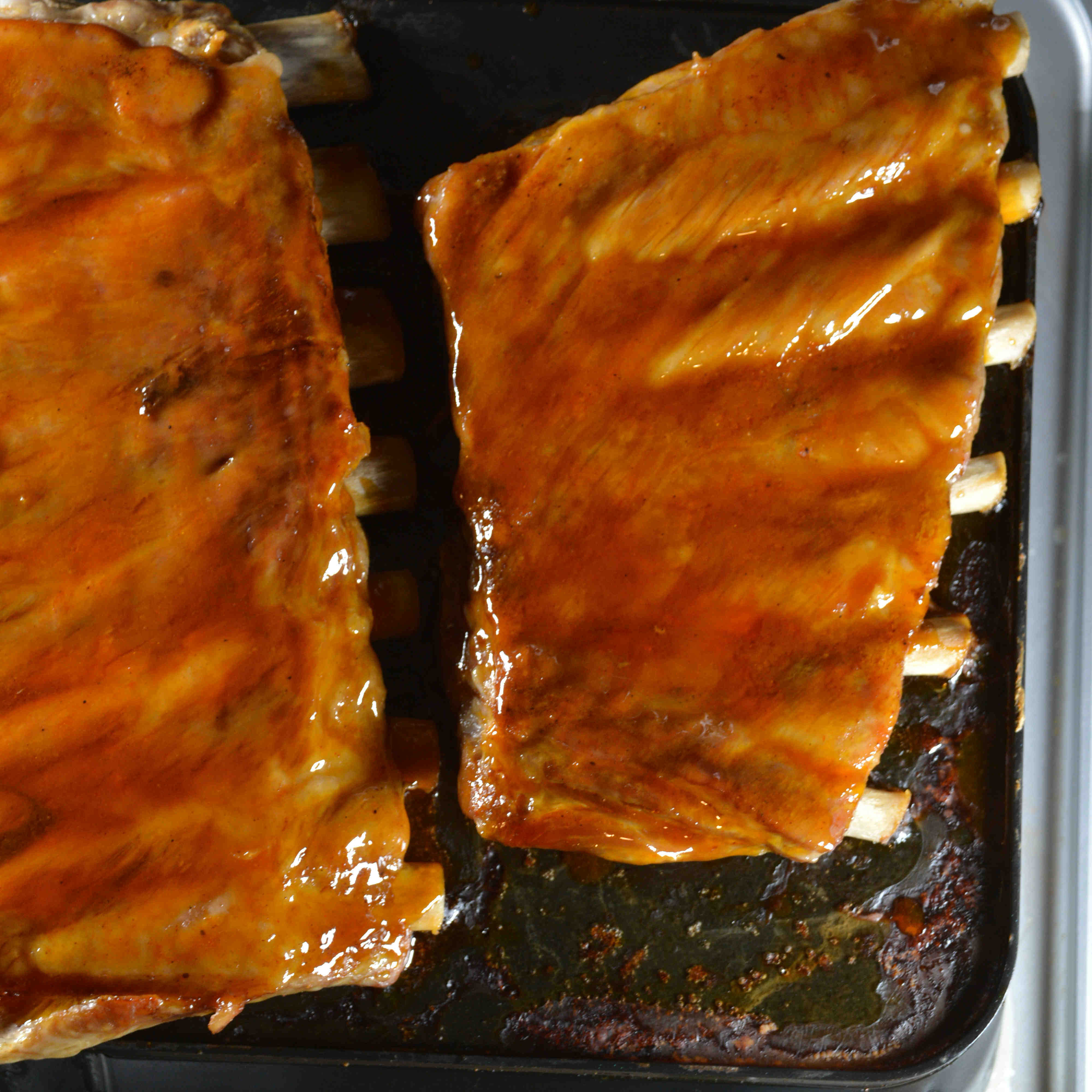 Slow Cooked Country Ribs on precision indoor grill Cinder grill 