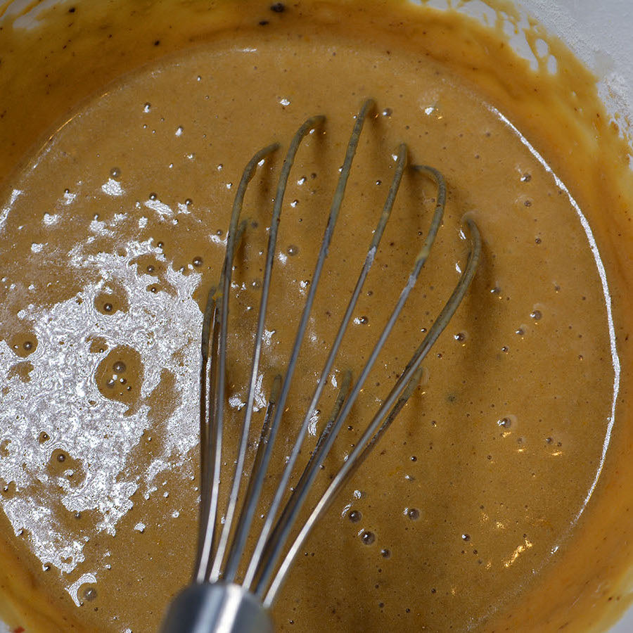 Muscavado sugar & orange zest ice cream cones prepared on Cinder grill world's first indoor precision grill recipe