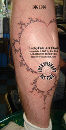 Mandelbrot Set Math Tattoo Design – LuckyFish Art