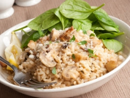 O2 Living risotto style brown rice
