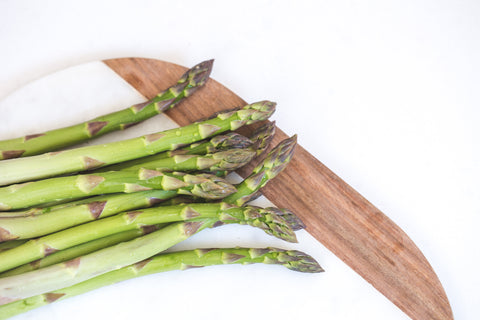 Organic heart healthy asparagus - recipe by O2 Living makers of organic cold-pressed Living Juice