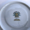 Vintage Noritake Daphne 5312 Saucer Tan Flowers Green Silver Leaves Gold