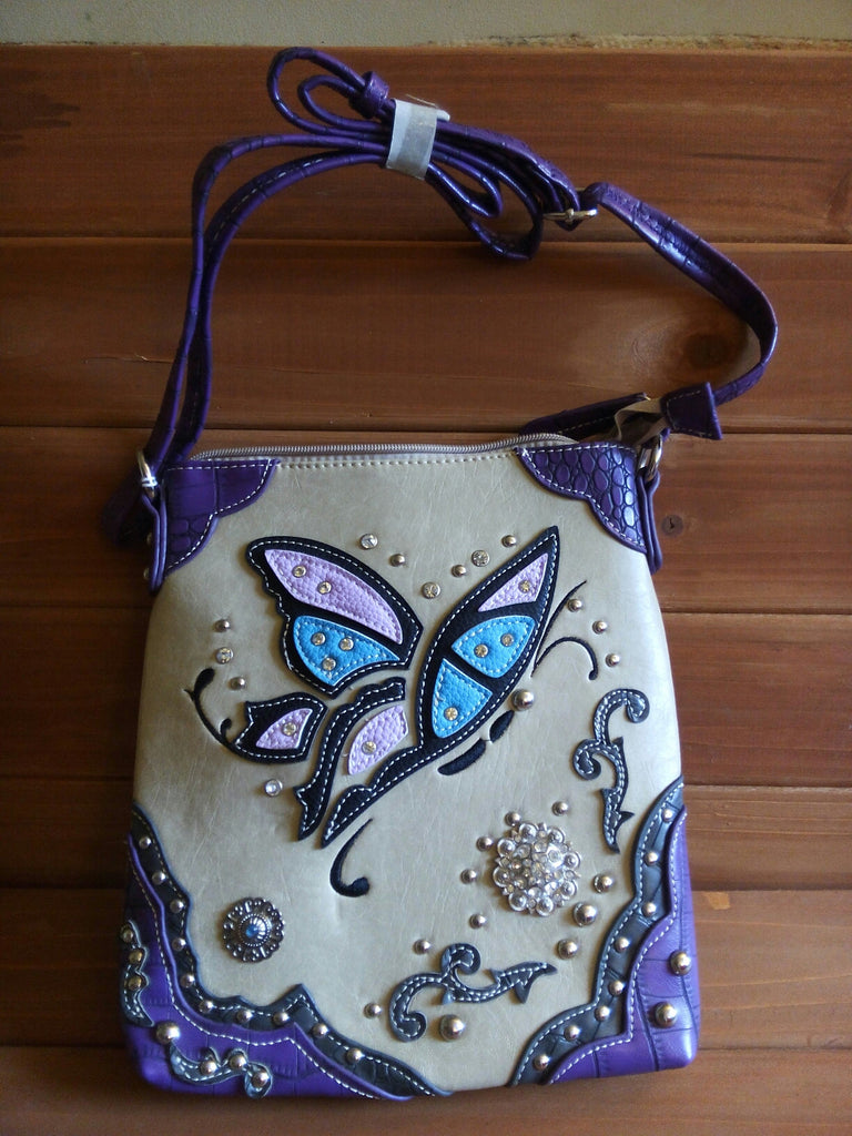 butterfly messenger bag