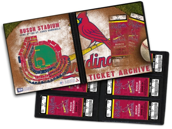 Ticket Album MLB - St. Louis Cardinals (Holds 96 Tickets)