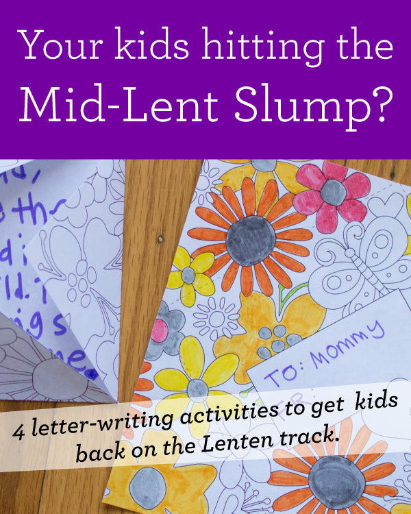 4 Lent Letter-Writing Activities for Children Catholic