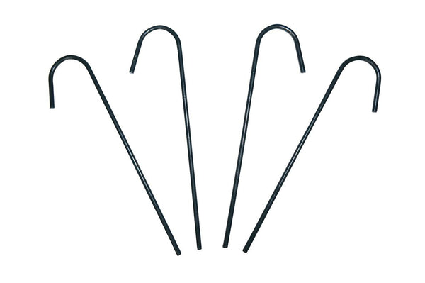 Ogrow Deep Fastening Iron Greenhouse Anchor Kit- Set Of 4 - World of Greenhouses