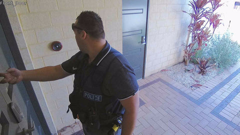 front door security camera