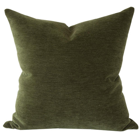 Moore Velvet, Hunter Green pillow by Tonic Living