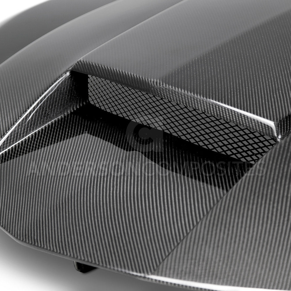 2016 2018 Camaro Ss Type Az Carbon Fiber Front Chin Spoiler