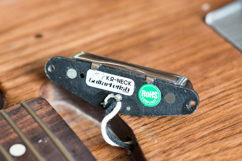 Fender Telecaster Tele neck pickup removed