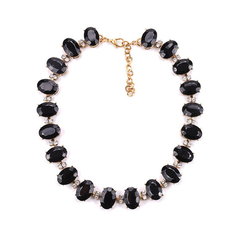 Black gem necklace - contact us for details